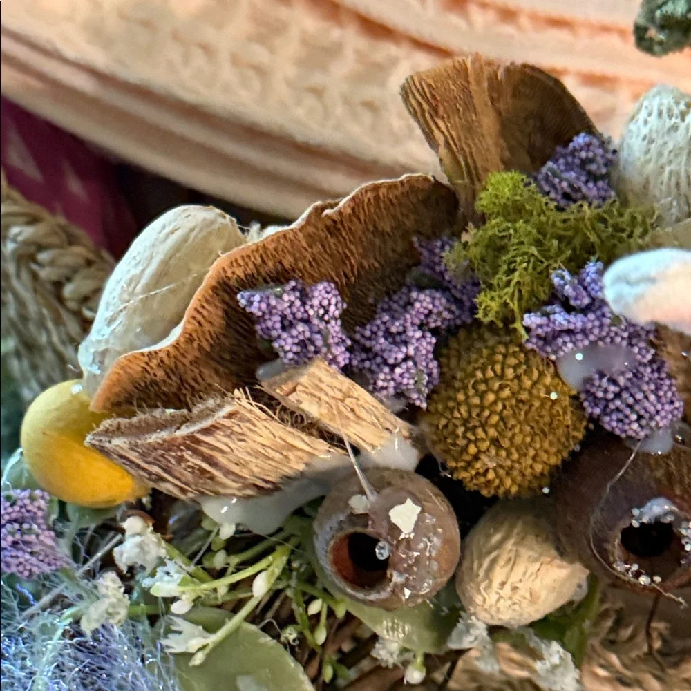 Charming Spring Bunny Wreath with Floral Accents